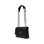Guess Giully Black Quilted Crossbody Bag