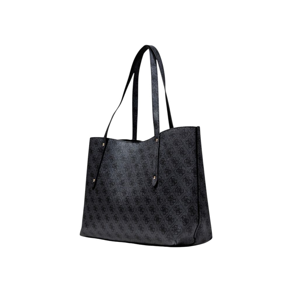 Guess Brenton Coal Logo Tote Bag