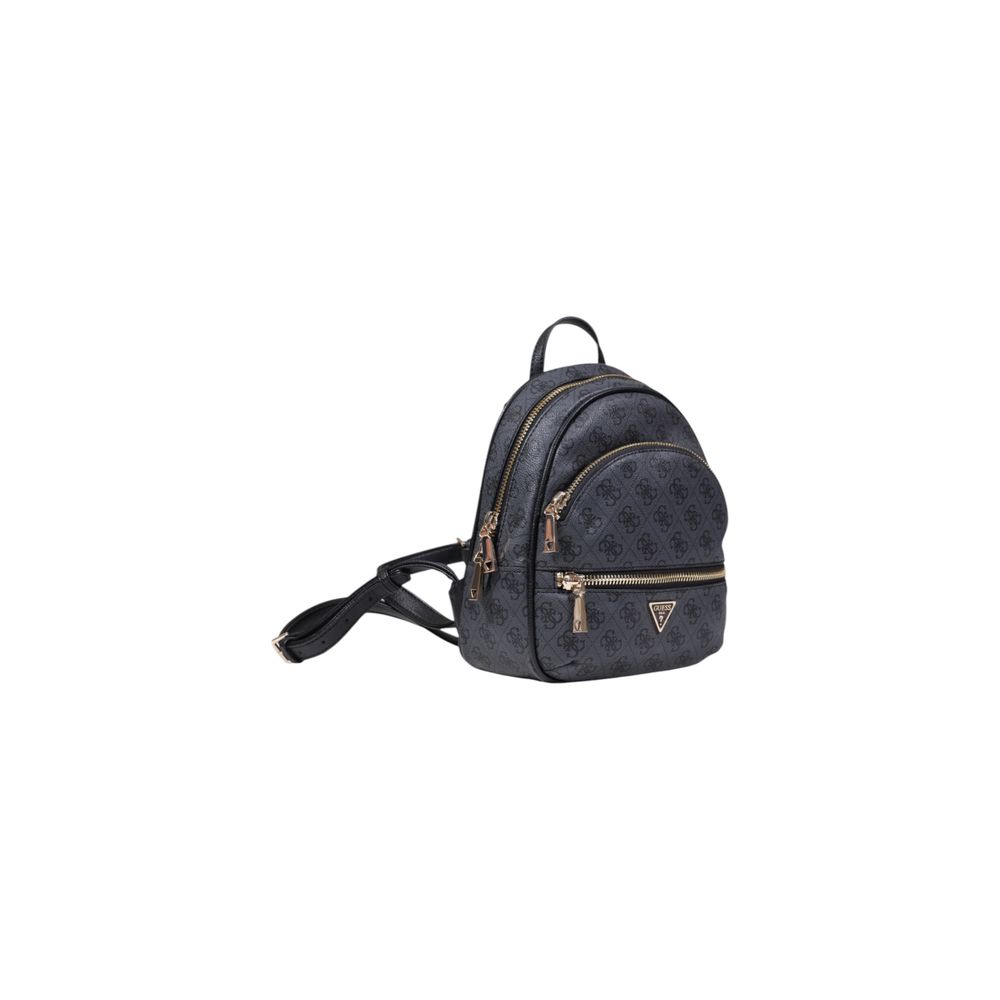 Guess Manhattan 4G Logo Dark Grey Mini Backpack