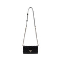 Guess Giully II Black Quilted Crossbody Organizer Bag