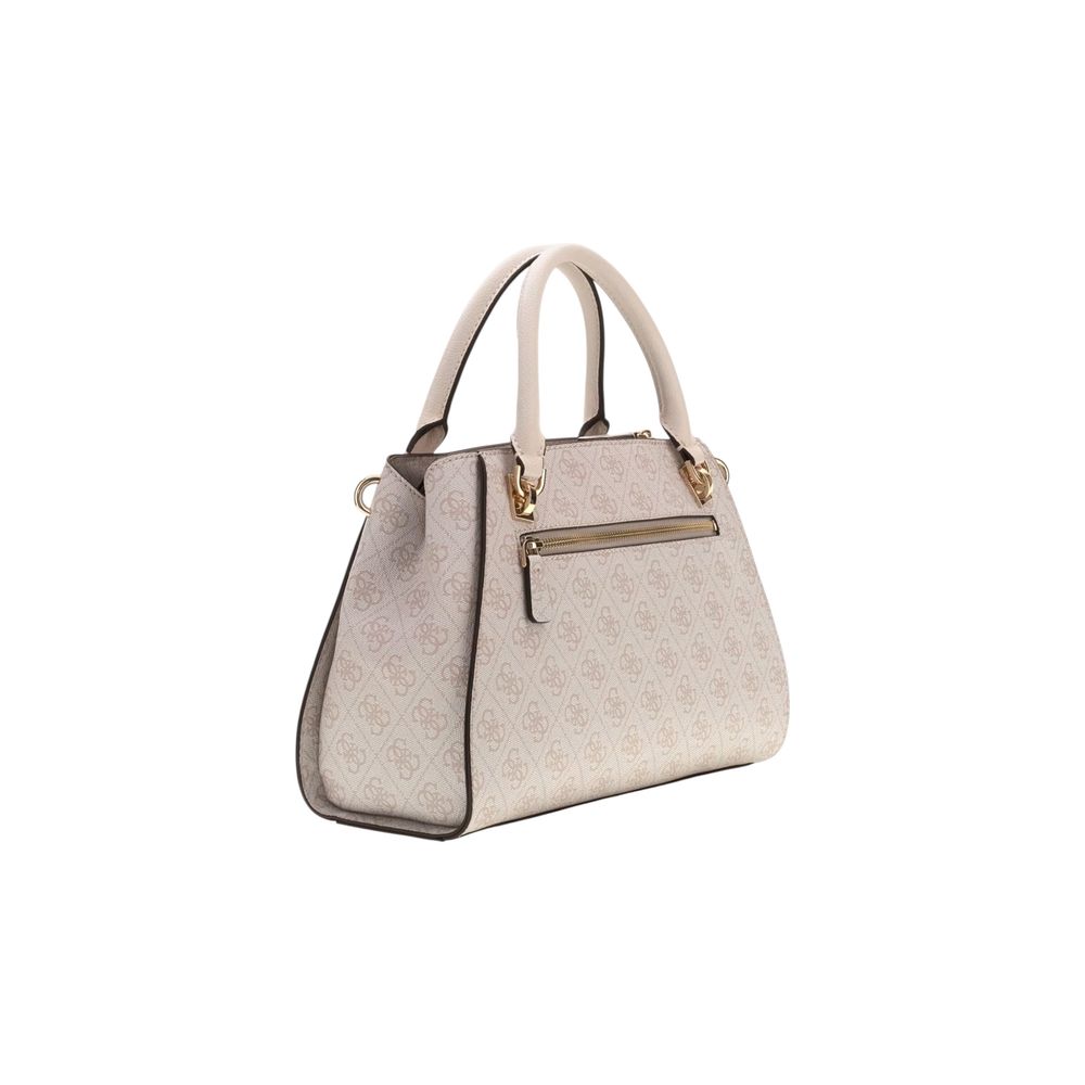 Guess Noelle 4G Logo Bone Logo Handbag