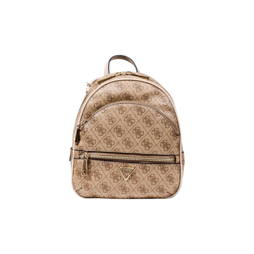 Guess Manhattan 4G Logo Latte Logo Mini Backpack