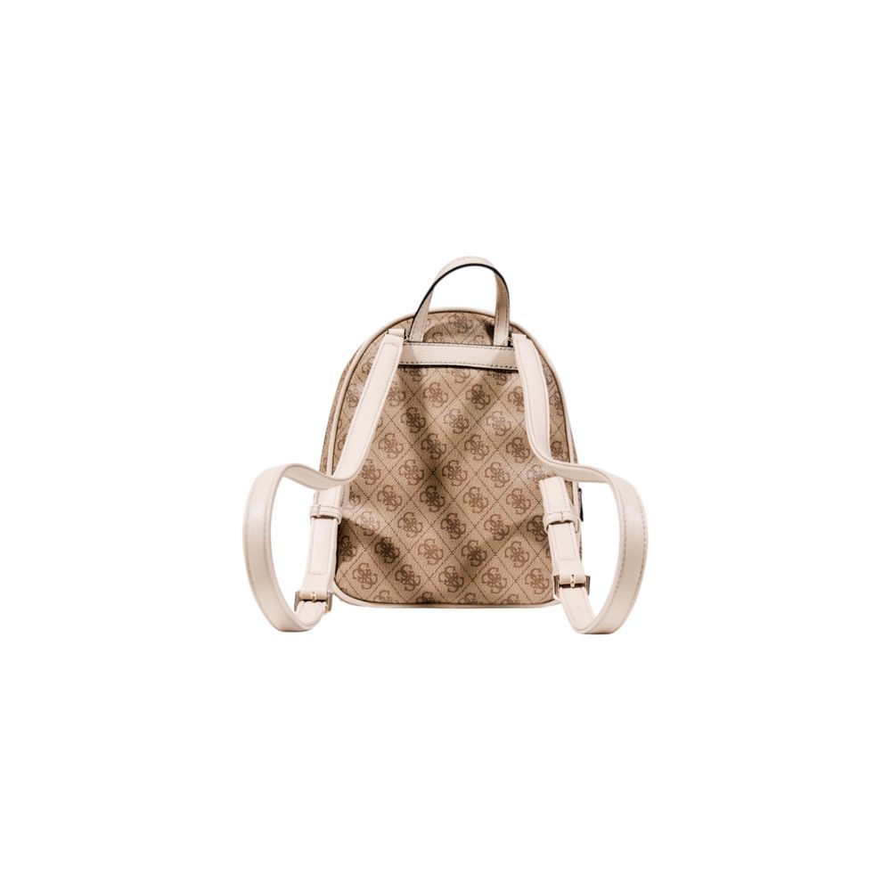 Guess Manhattan 4G Logo Latte Logo Mini Backpack