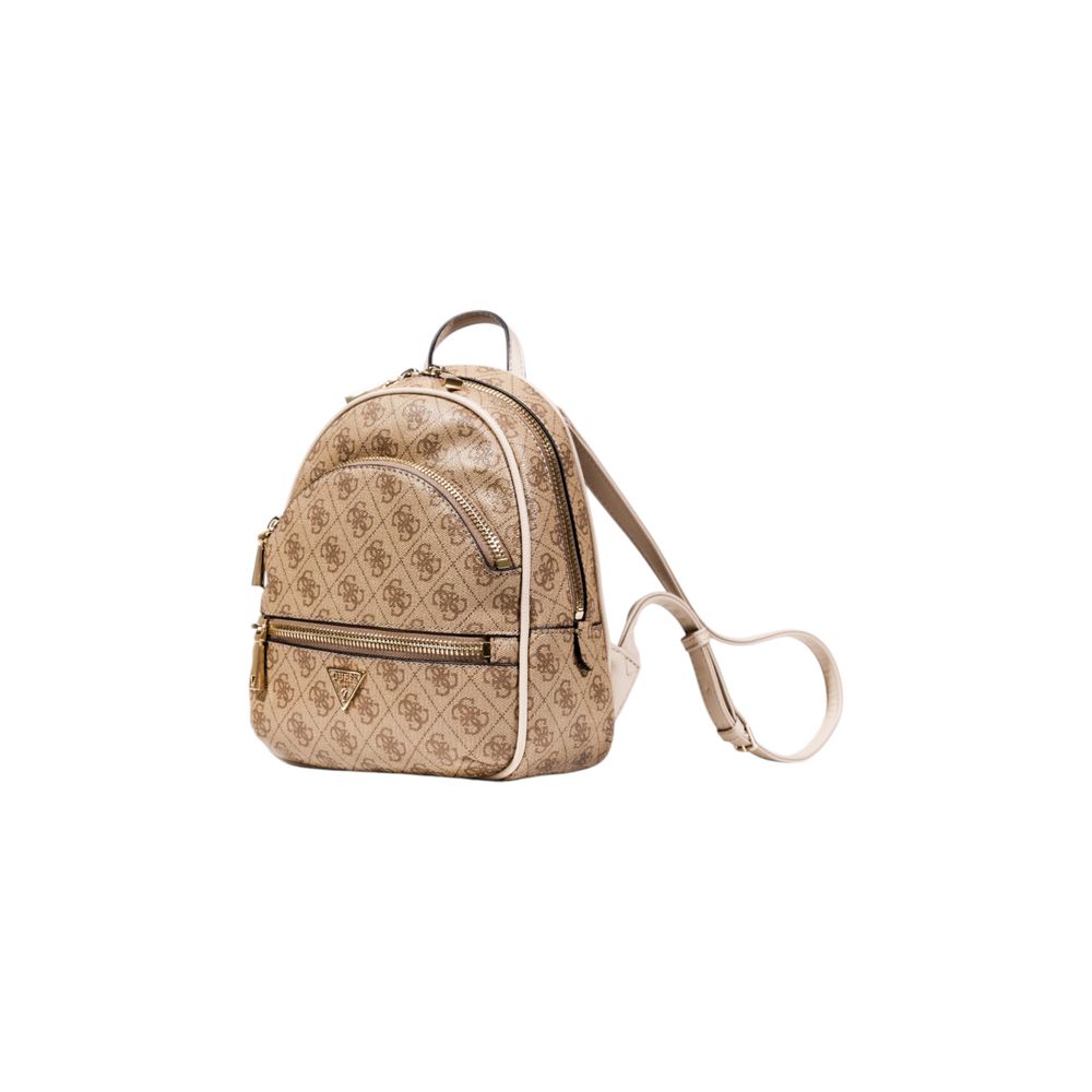 Guess Manhattan 4G Logo Latte Logo Mini Backpack