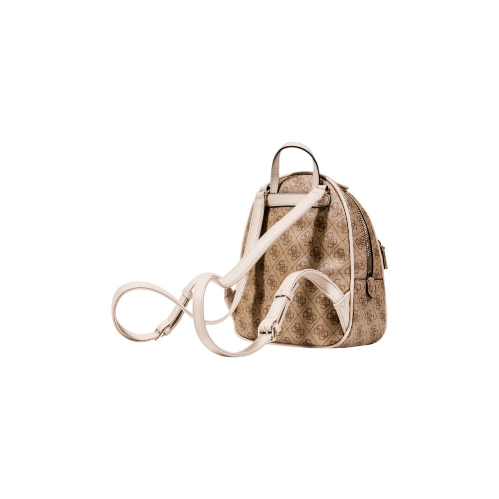 Guess Manhattan 4G Logo Latte Logo Mini Backpack