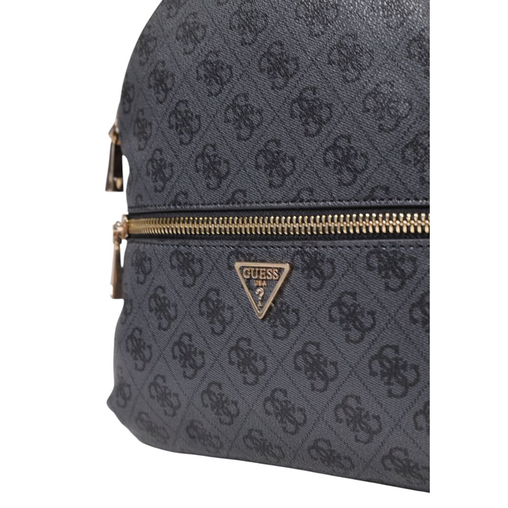 Guess Manhattan II Large Coal Logo Backpack