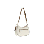 Guess Noelle II Off White & Beige Shoulder Bag