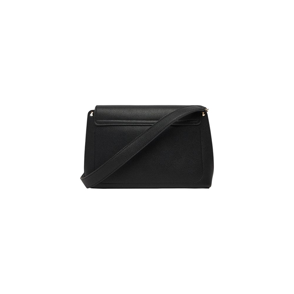 Guess Meridian II Black Flap Crossbody Bag