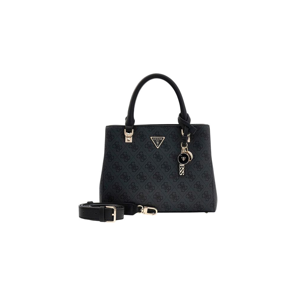 Guess Noelle 4G Logo Black Multi Handbag