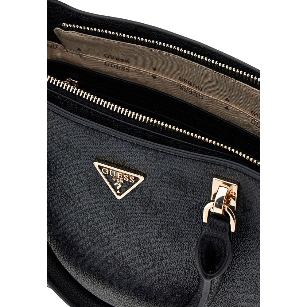 Guess Noelle 4G Logo Black Multi Handbag