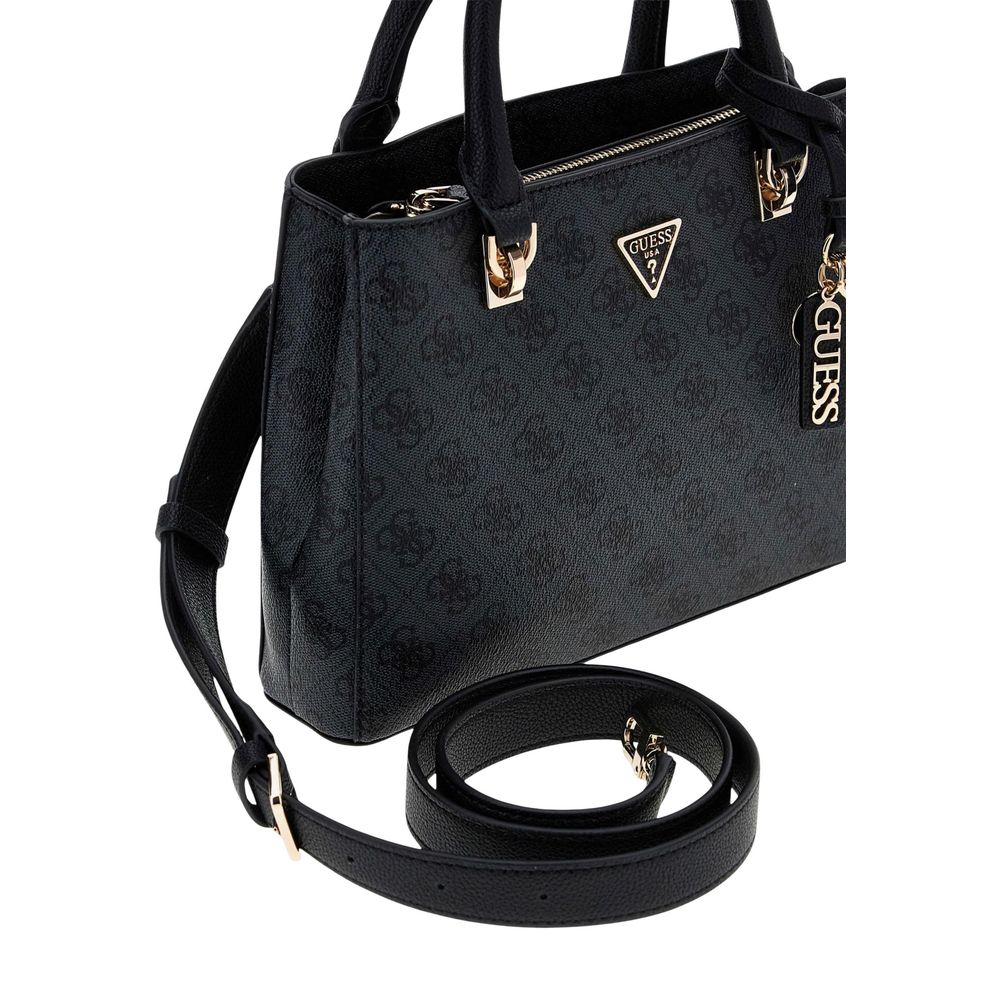 Guess Noelle 4G Logo Black Multi Handbag