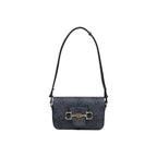 Guess Janie Logo Coal Crossbody Bag