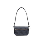 Guess Janie Logo Coal Crossbody Bag