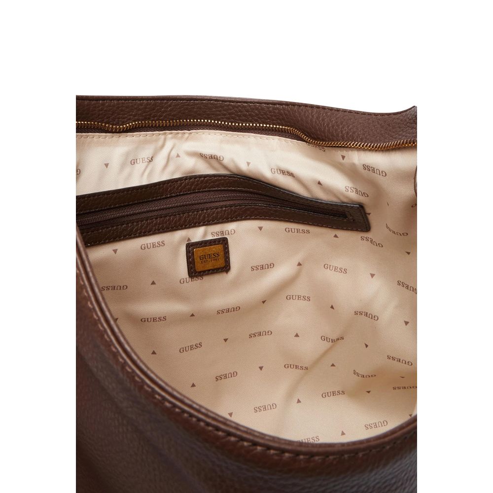 Guess Camden Large Espresso Shoulder Bag
