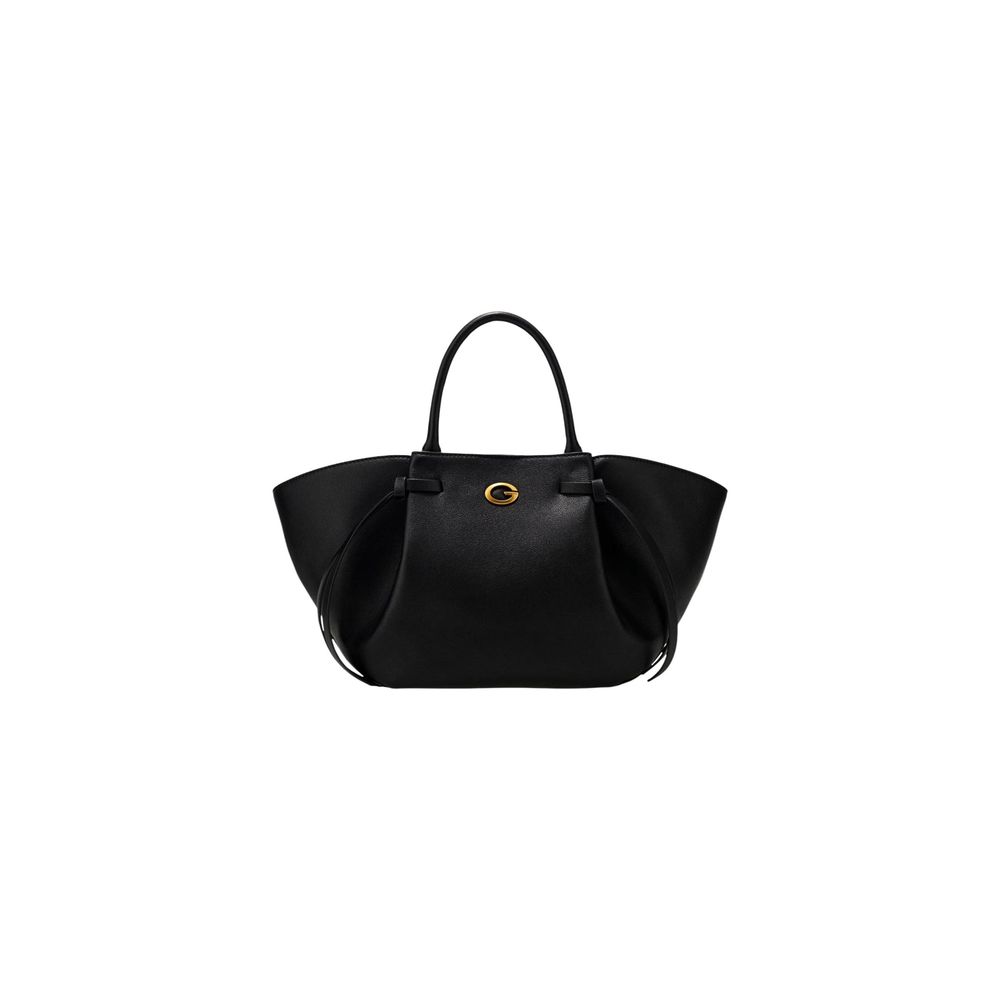 Guess Allegra Black Faux Leather Handbag