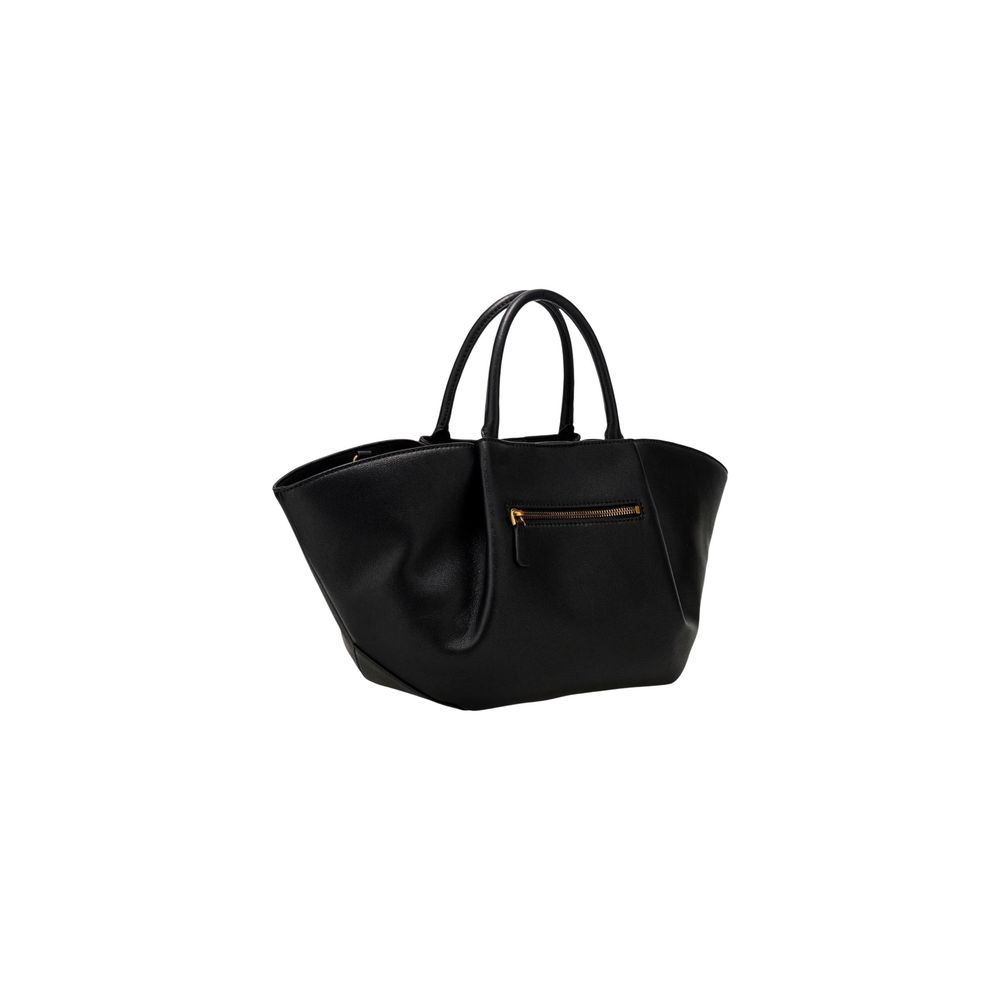 Guess Allegra Black Faux Leather Handbag