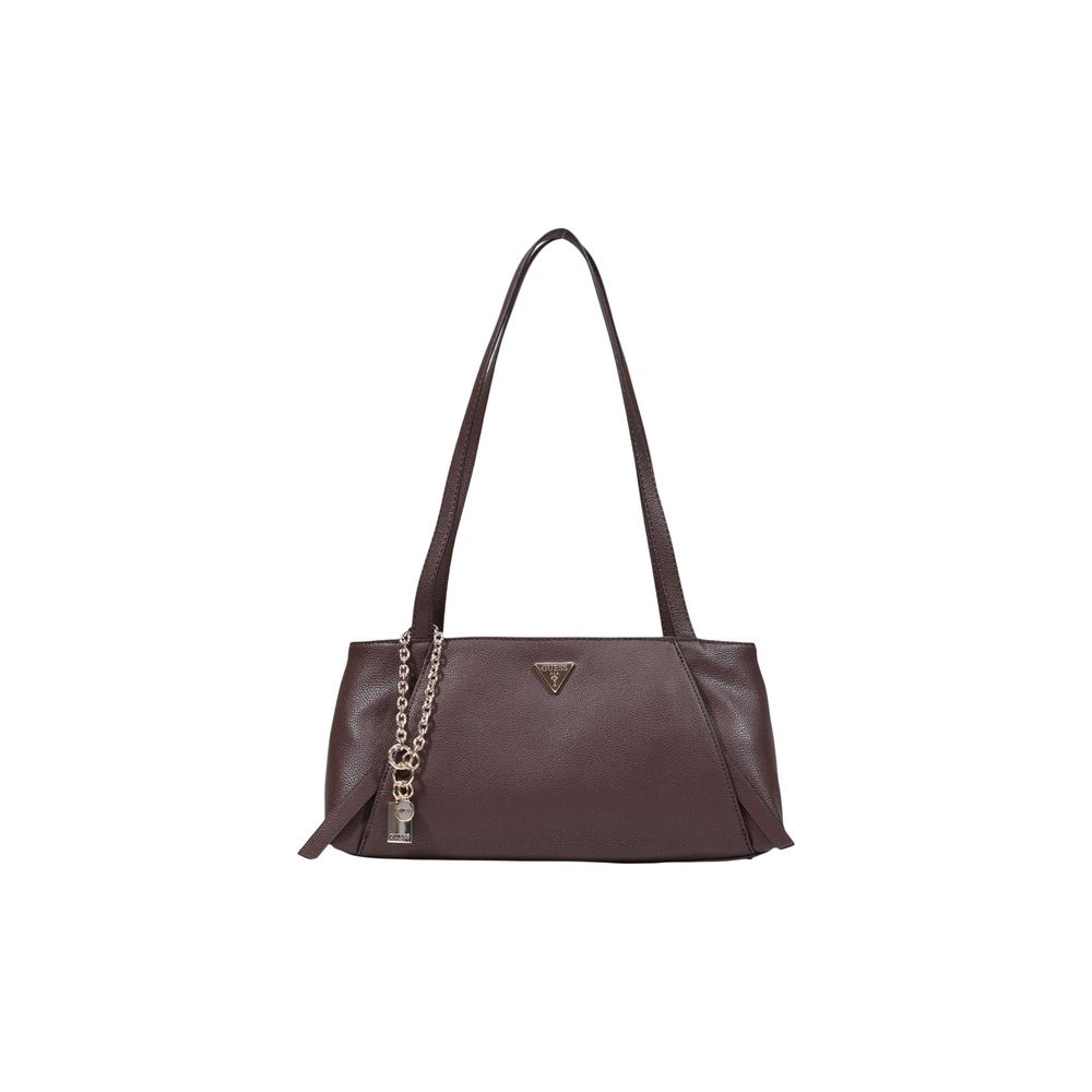 Guess Devon Brown Shoulder Satchel Bag