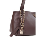Guess Devon Brown Shoulder Satchel Bag