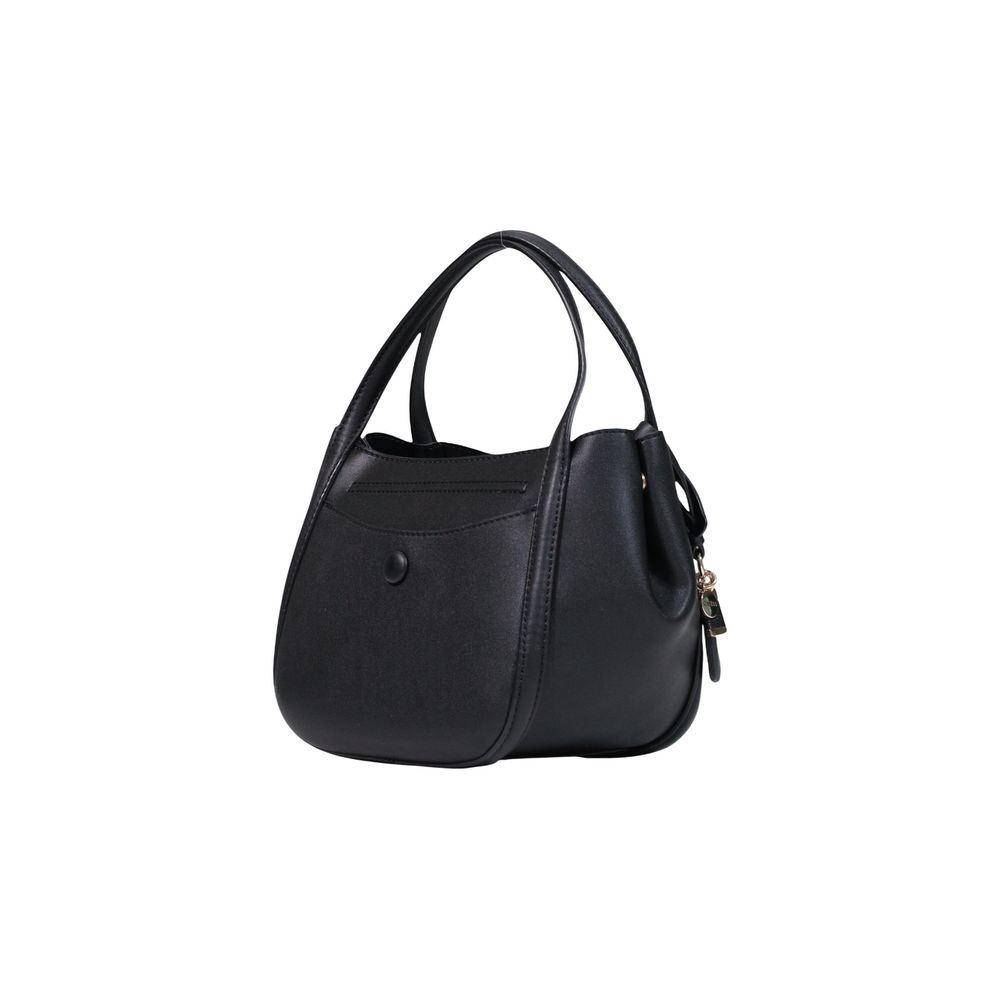 Guess Coleen Small Black Satchel Bag
