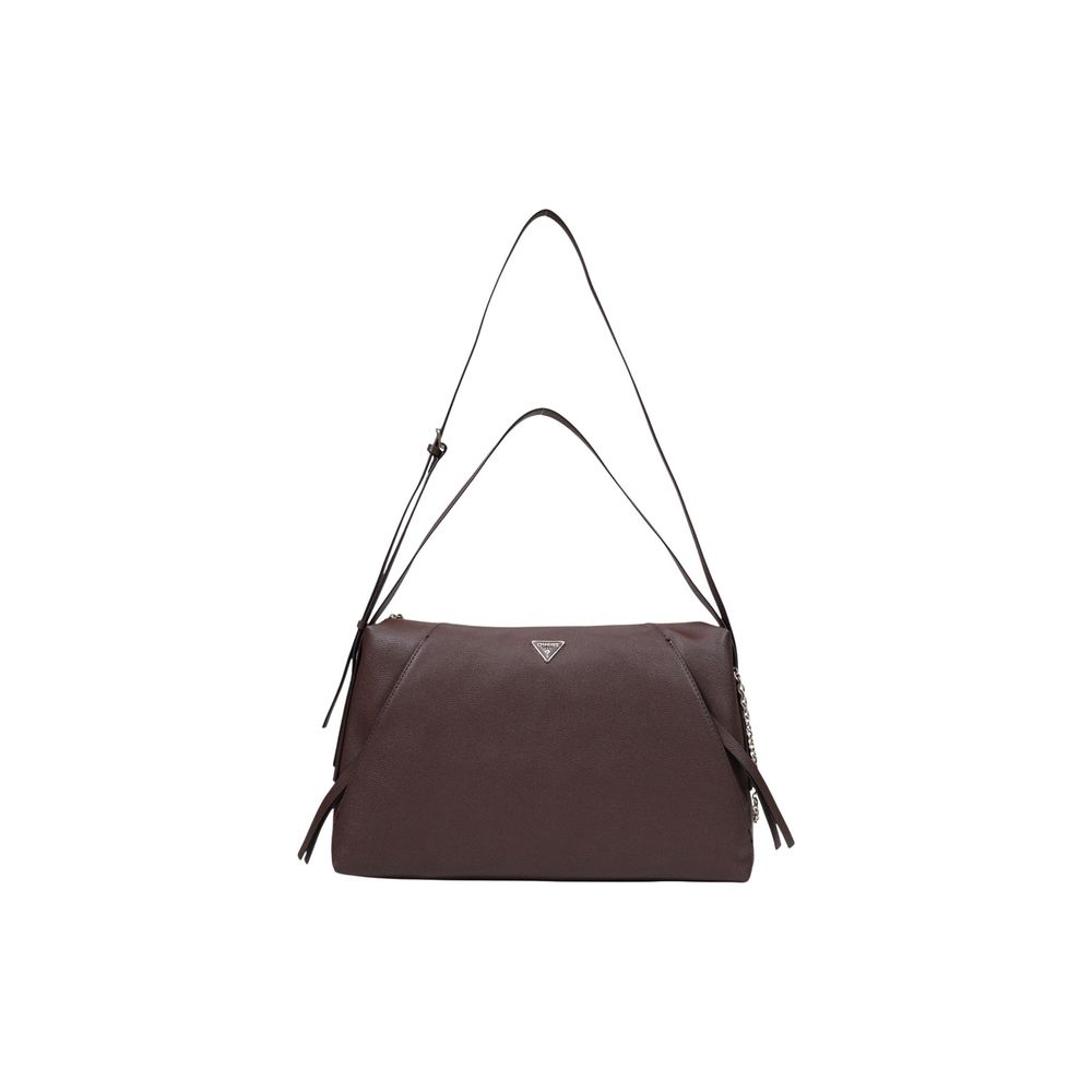 Guess Devon Large Brown Shoulder Bag