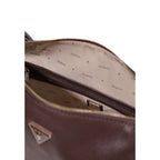 Guess Devon Large Brown Shoulder Bag