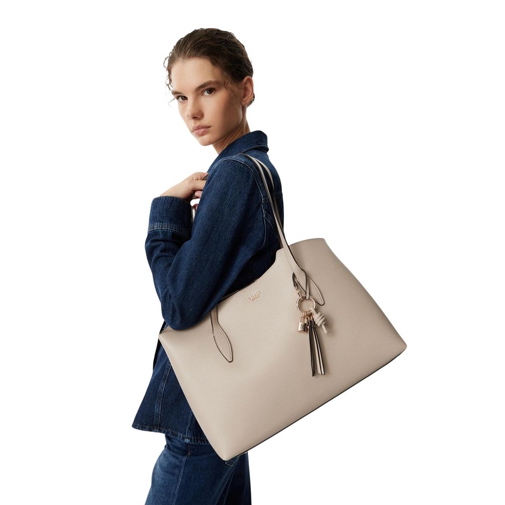 Guess Melody Light Taupe 2-in-1 Tote Bag