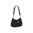 Guess Emelie Espresso Logo Shoulder Bag