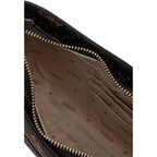Guess Emelie Espresso Logo Shoulder Bag