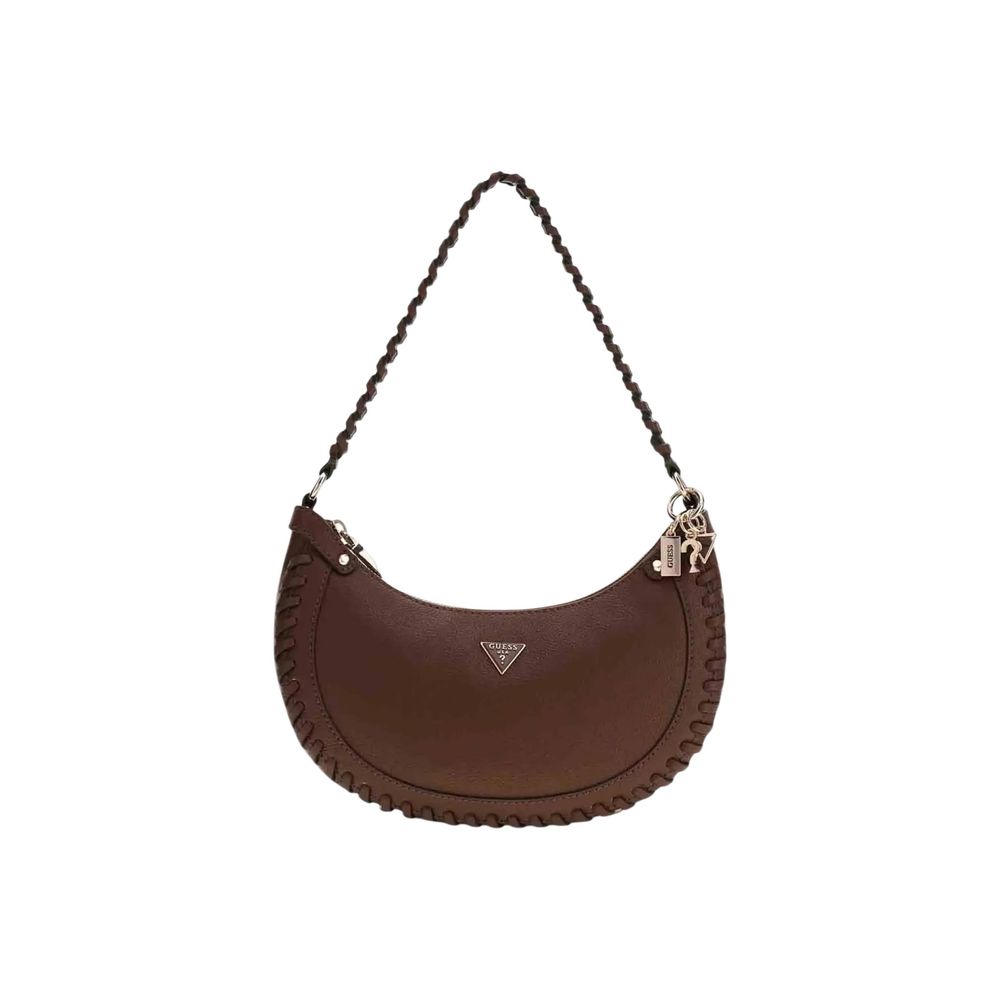 Guess Petra Chocolate Hobo Shoulder Bag