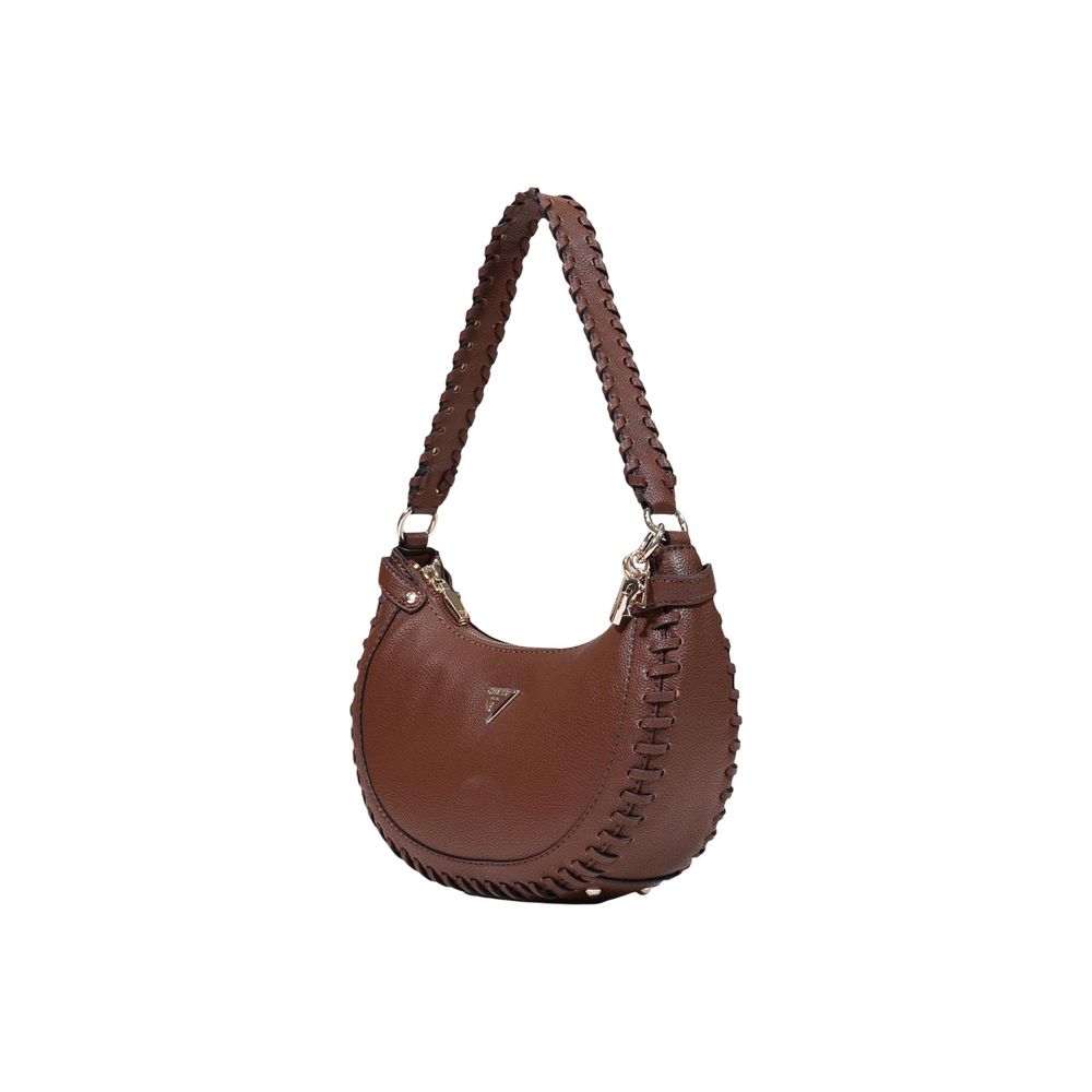 Guess Petra Chocolate Hobo Shoulder Bag