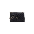 Guess Giully II Black Quilted Crossbody Bag