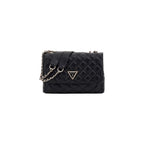 Guess Giully II Black Quilted Crossbody Bag