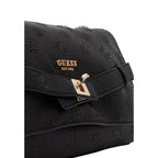 Guess Ella Logo Black Convertible Crossbody Bag