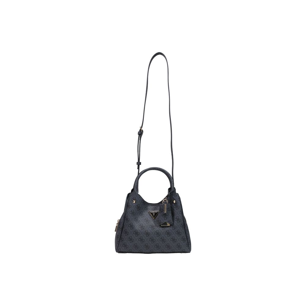 Guess Meridian II Coal Logo Girlfriend Carryall Bag