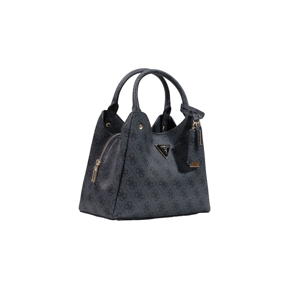 Guess Meridian II Coal Logo Girlfriend Carryall Bag