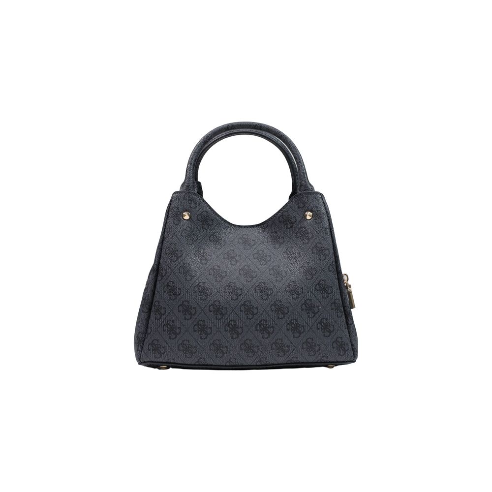 Guess Meridian II Coal Logo Girlfriend Carryall Bag