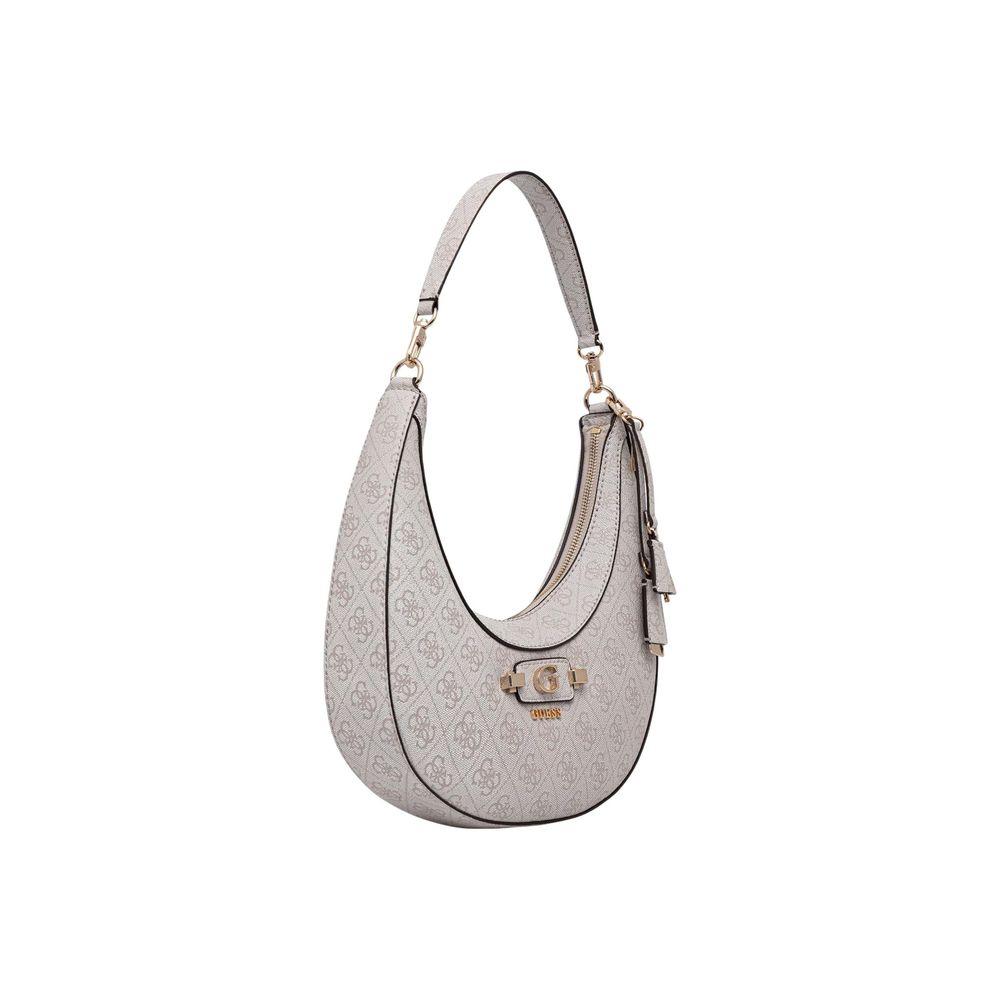 Guess Lindsey Bone Logo Hobo Shoulder Bag