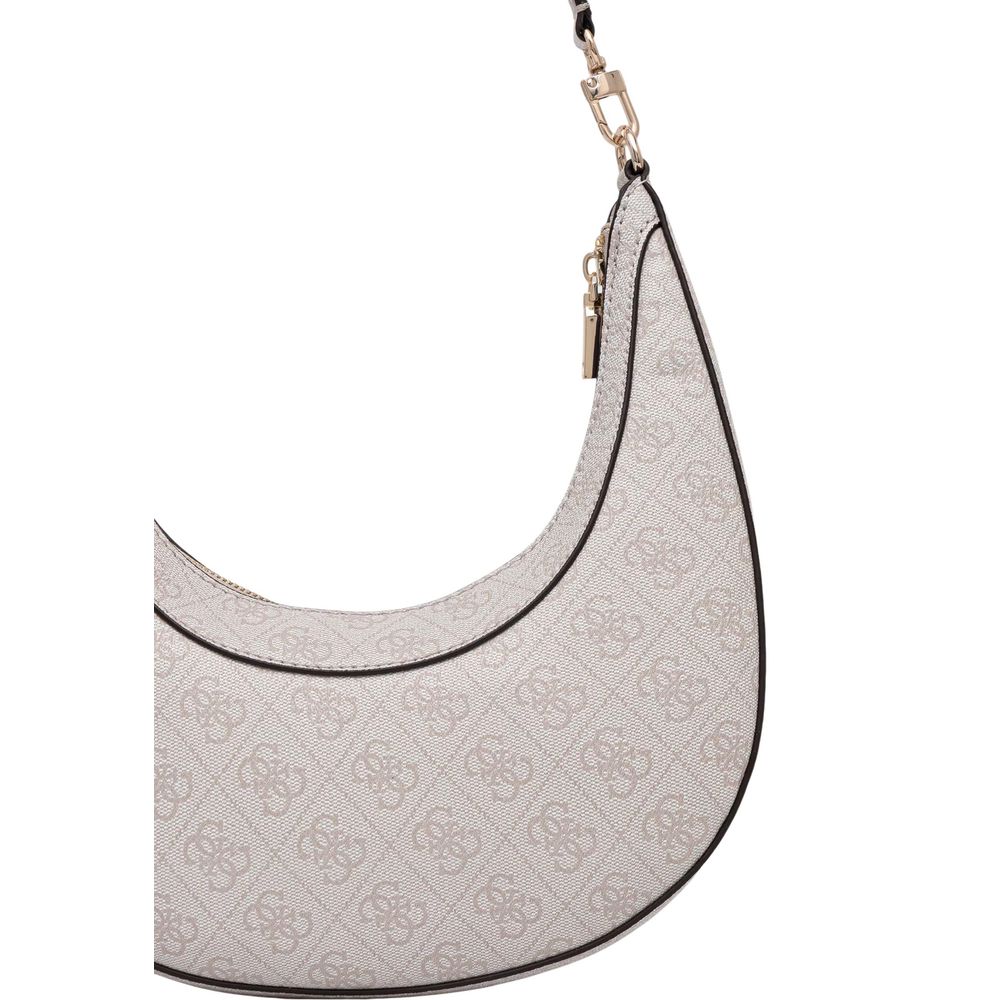 Guess Lindsey Bone Logo Hobo Shoulder Bag