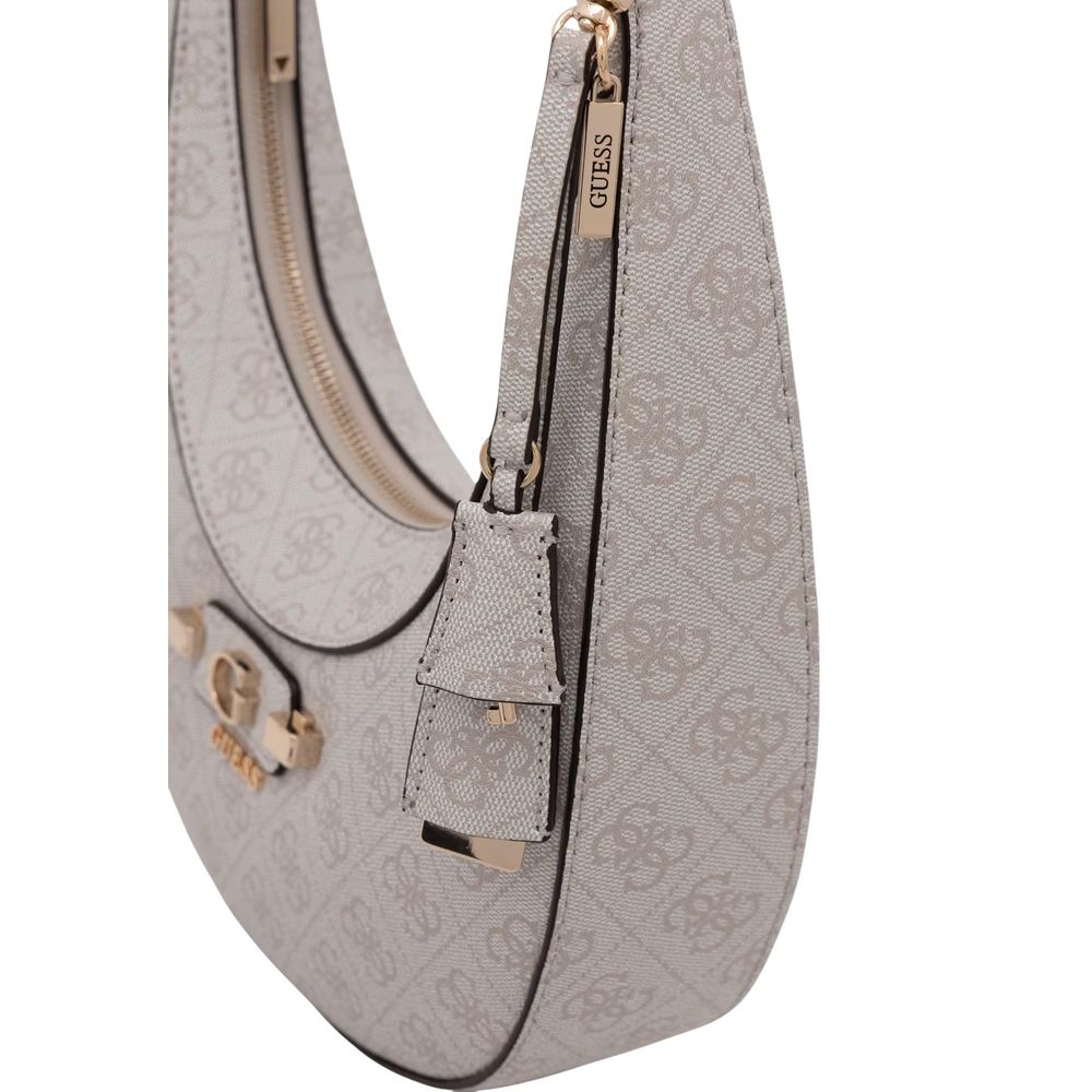 Guess Lindsey Bone Logo Hobo Shoulder Bag