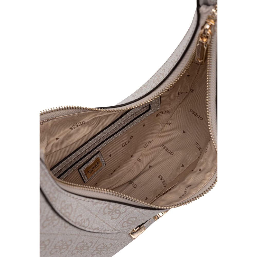 Guess Lindsey Bone Logo Hobo Shoulder Bag