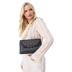 Guess Lindsey Coal Logo Convertible Crossbody Bag
