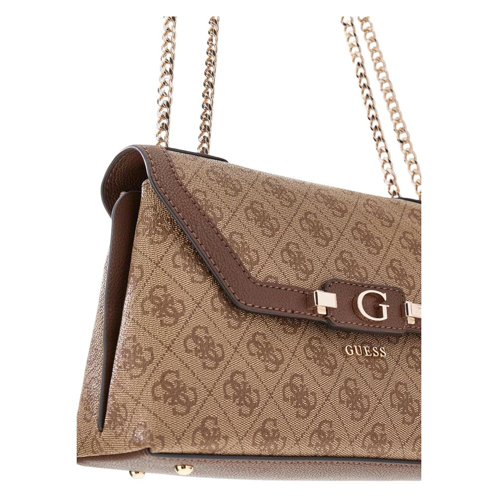 Guess Lindsey Coal Logo Crossbody Bag