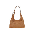Guess Ella Cognac Suede-Effect Hobo Bag