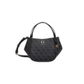 Guess Coleen Coal Logo Satchel Bag