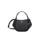 Guess Coleen Coal Logo Satchel Bag