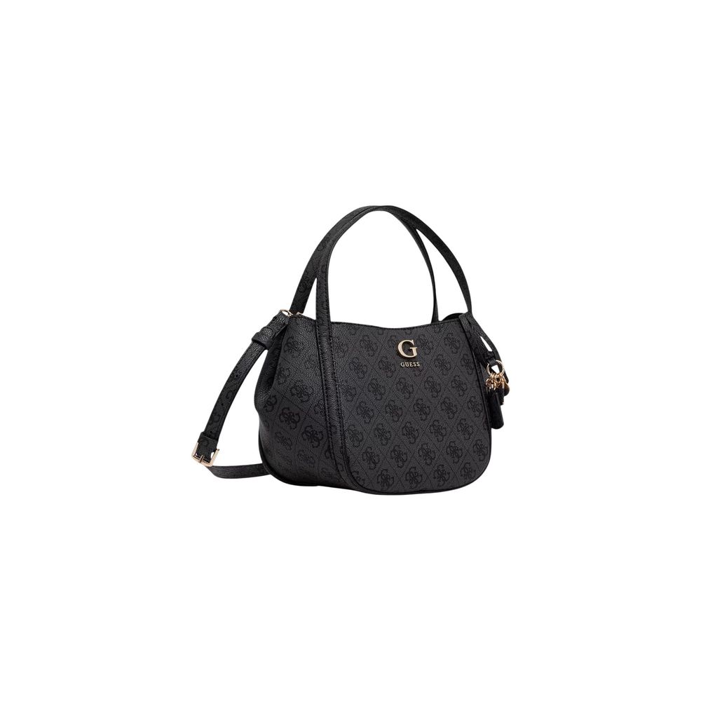 Guess Coleen Coal Logo Satchel Bag