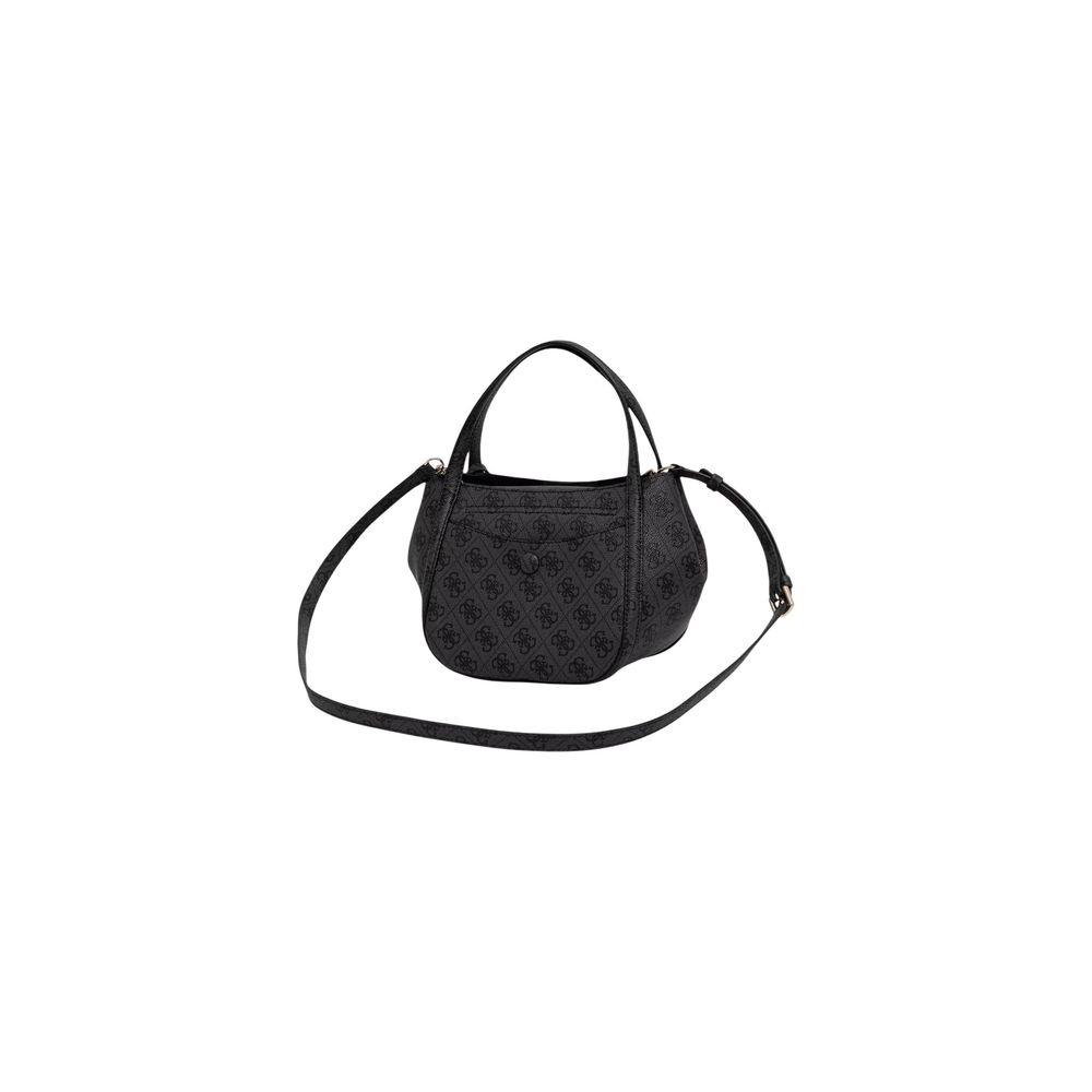 Guess Coleen Coal Logo Satchel Bag