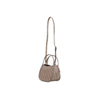 Guess Coleen Latte Logo Satchel Bag