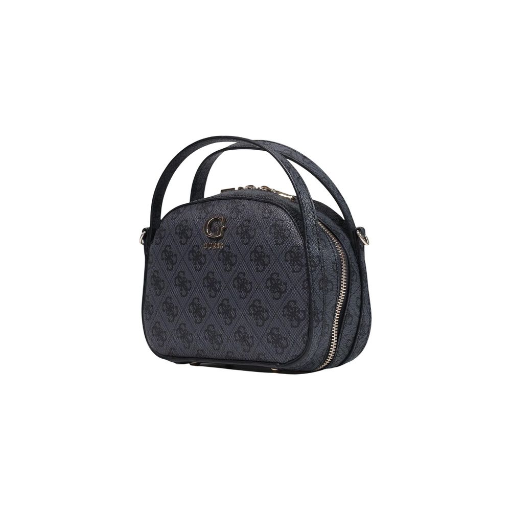 Guess Coleen Logo Coal Logo Crossbody Bag