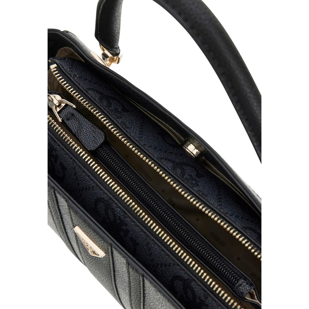 Guess Noelle Coal Logo Handbag